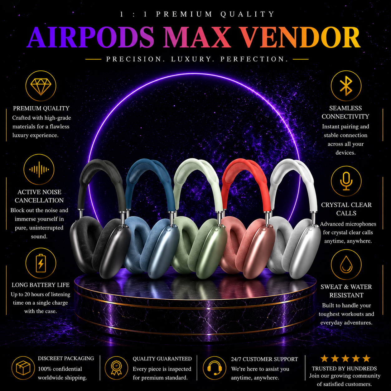 AIR max headphones SUPPLIER
